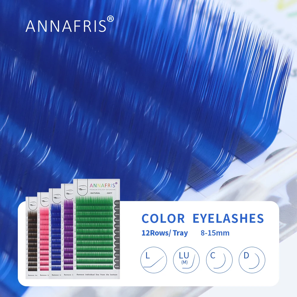 ANNAFRIS bireysel siyah takma  - Eyelash Extension Russian incelemesi ve fiyatı